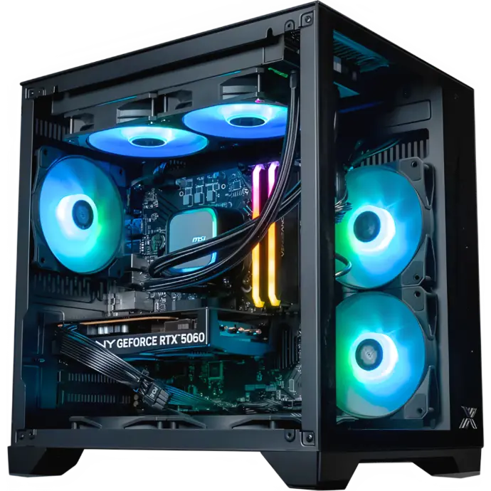 Promo French Days PC gamer FlowUP Banger RTX 5060 Ti pas cher pour gaming 1080p et 1440p  Offre spéciale French Days PC gaming FlowUP Banger RTX 5060 Ti 16Go DDR5 pour jeux AAA  Meilleur rapport qualité prix PC gamer FlowUP Banger avec RTX 5060 Ti pour Fortnite Warzone GTA  PC gamer en réduction French Days RTX 5060 Ti FlowUP idéal gaming compétitif  French Days 2025 PC gaming FlowUP Banger avec SSD rapide et carte graphique NVIDIA RTX 5060 Ti  Bon plan PC gamer RTX 5060 Ti FlowUP pour débuter sur PC gaming sans se ruiner