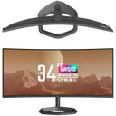 Cooler Master 34" /180Hz /UWQHD 1440P /VA /Curved (GM34-CWQ2)