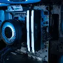 Mémoire 32GB DDR5 RGB Vengeance installée sur PC gamer FlowUP avec Ryzen 7 7800X3D ou 9800X3D et Radeon™ RX 9070 XT, configuration gaming haute performance