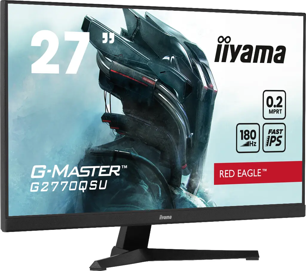IIYAMA 27" / 180Hz / QHD / Fast IPS / Flat