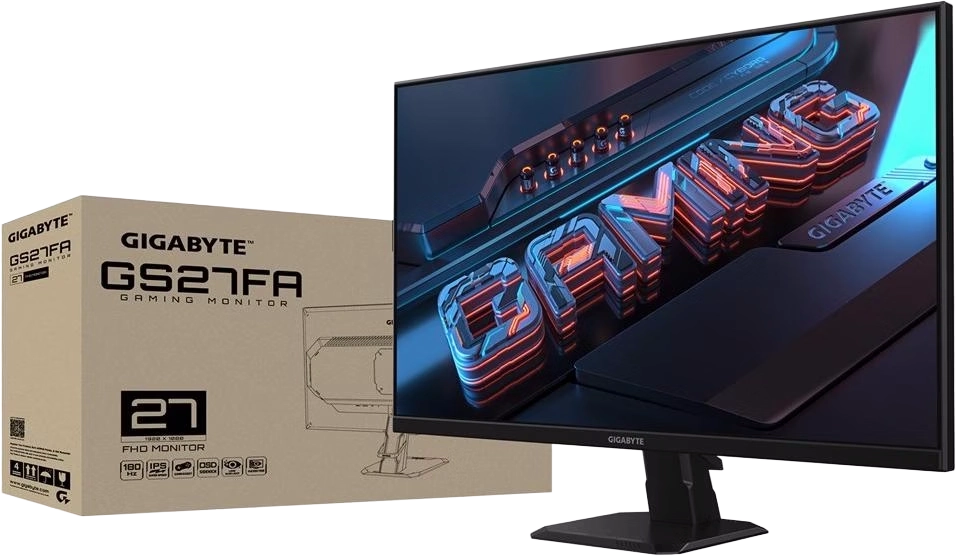 GIGABYTE 27" / 180Hz / FHD / SS IPS / Flat