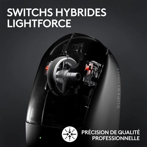 LOGITECH G Pro X Superlight 2 Wireless Black