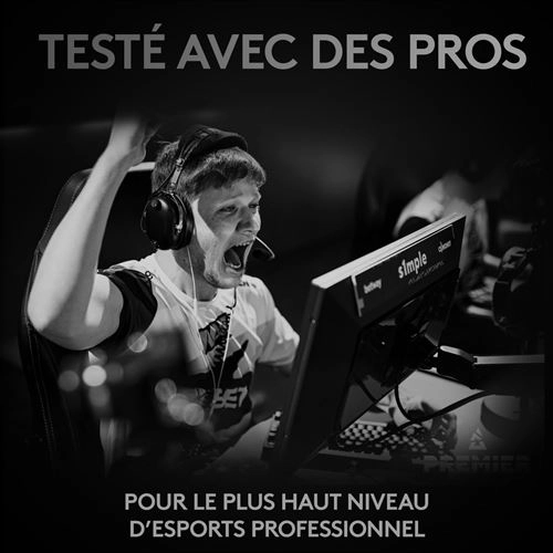 LOGITECH Pro X Superlight Noir sans fil