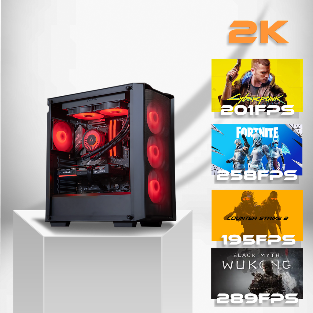 PC Rift Radeon™ RX 9060 XT 8GB