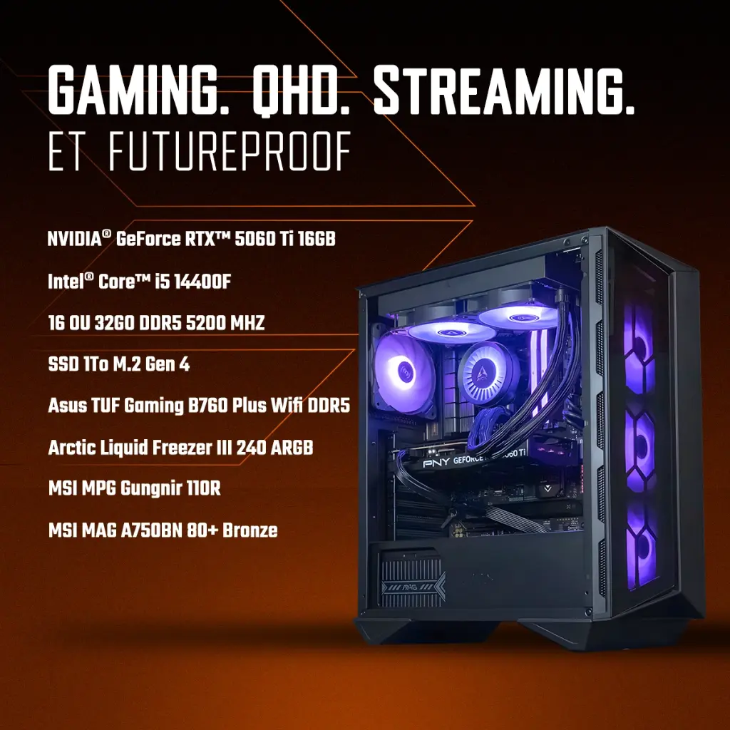 PC Viper GEFORCE RTX™ 5060 Ti 16GB