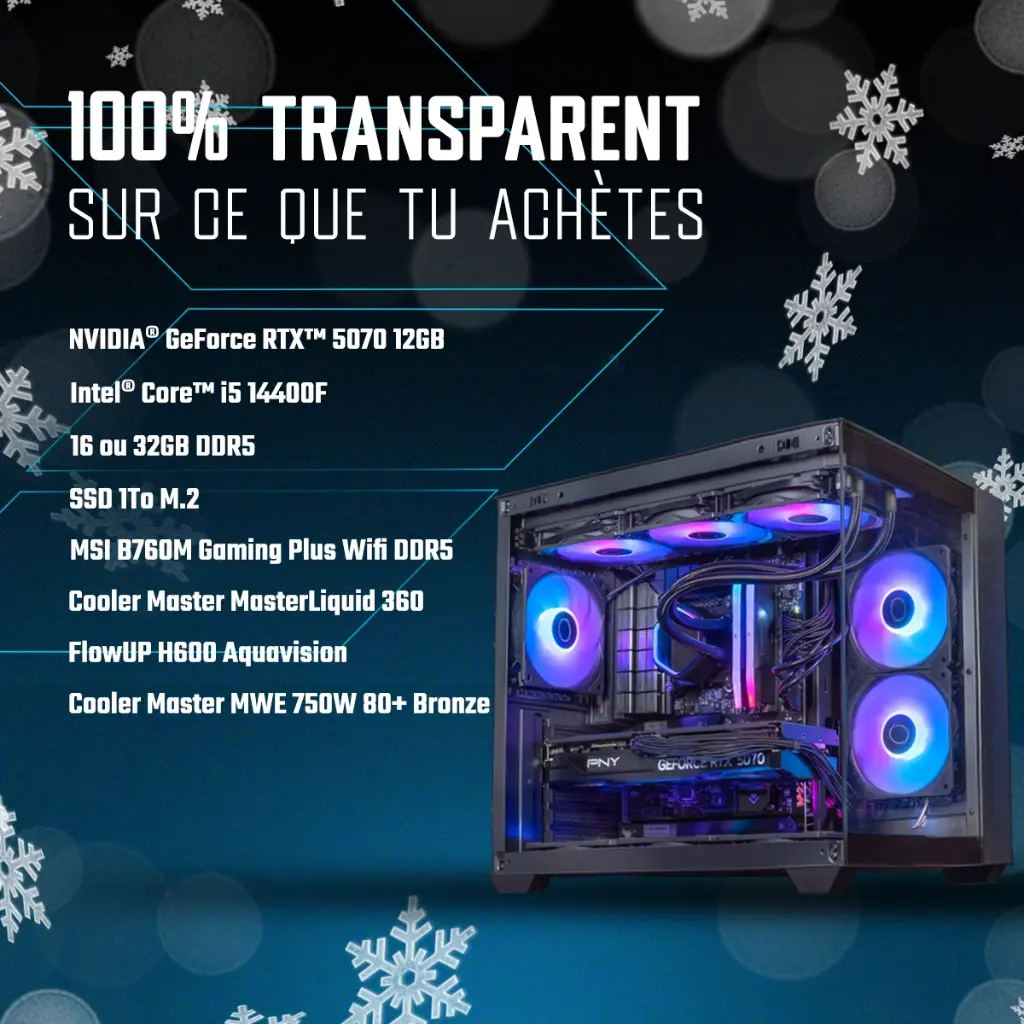 PC Aqua GEFORCE RTX™ 5070 
