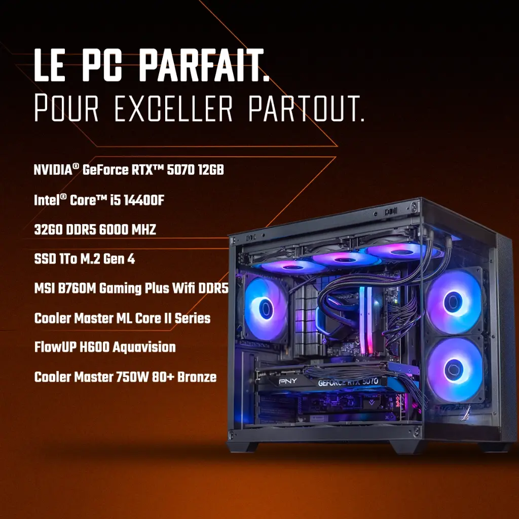 PC Aqua GEFORCE RTX™ 5070 