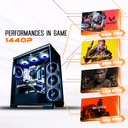 Graphique des performances FPS en 1440p du PC gamer Cheetoh Remastered avec RTX 5070 sur Valorant et Cyberpunk 2077