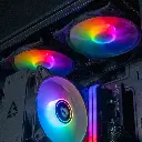 Zoom sur les ventilateurs MSI ARGB du boîtier Typhoon et le ventirad Arctic Freezer 36 pour un refroidissement optimal