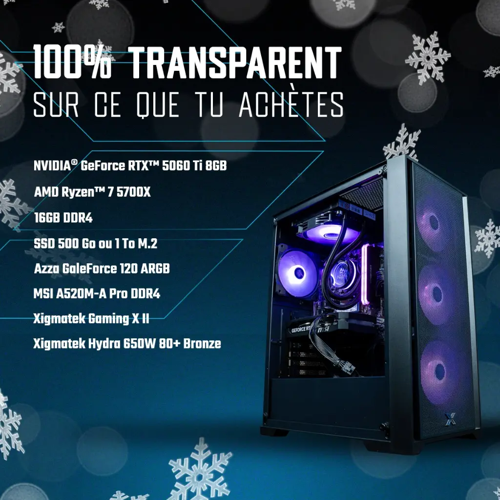 PC Savannah GeForce RTX™ 5060 Ti 8GB 