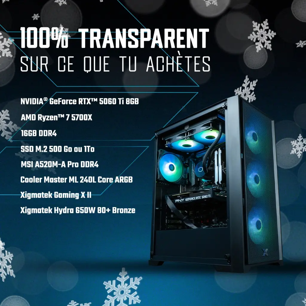 PC Savannah GeForce RTX™ 5060 Ti 8GB 