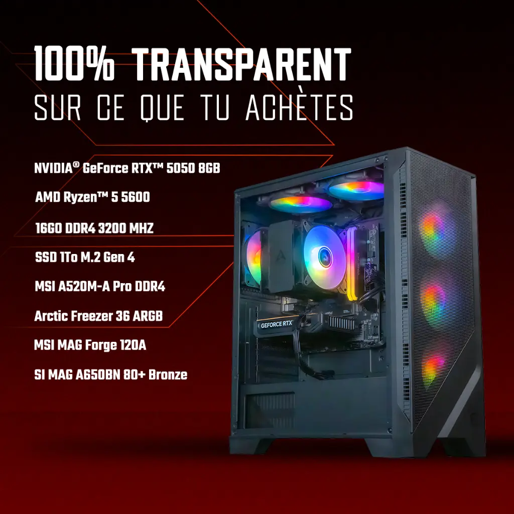 PC Typhoon GEFORCE RTX™ 5050