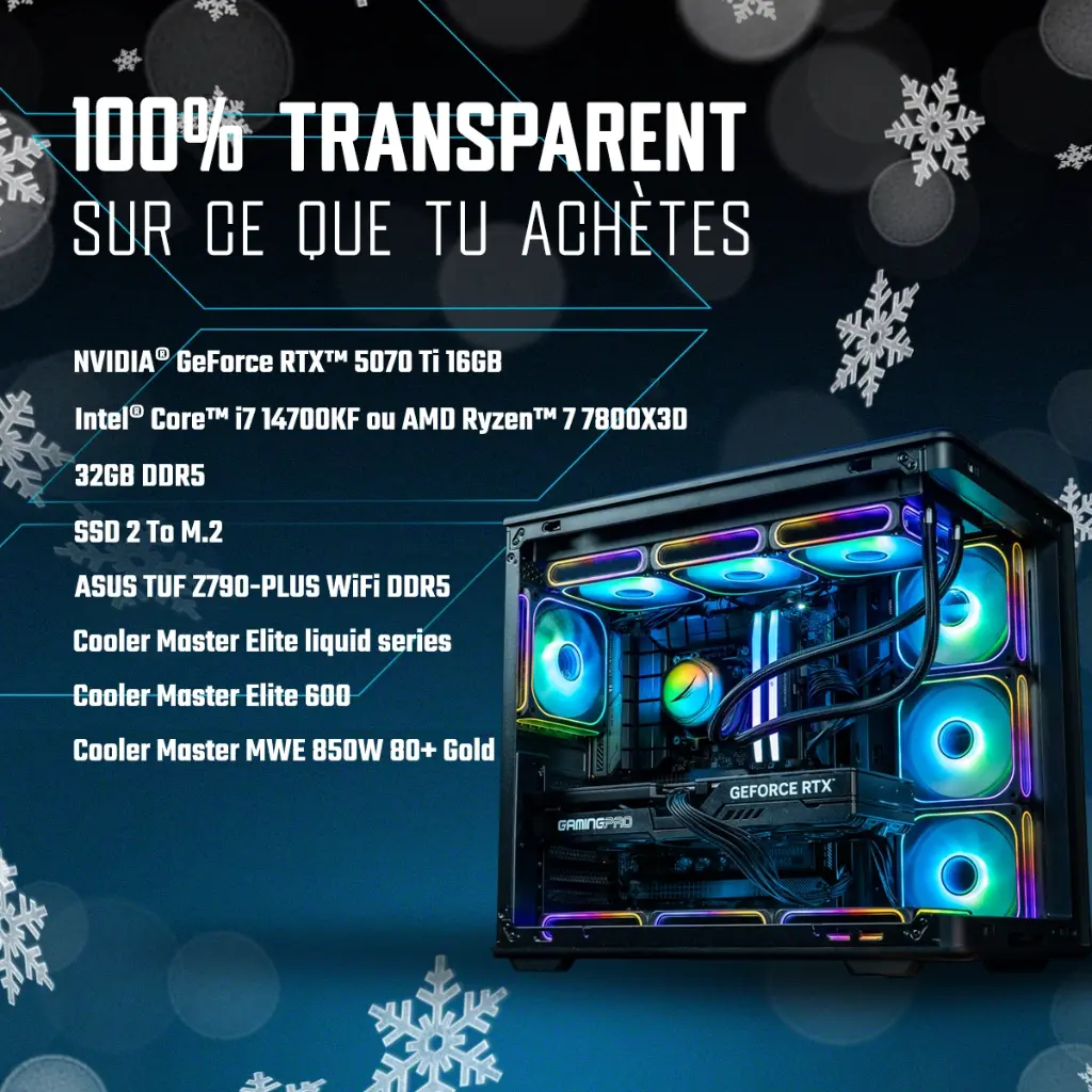 PC Rainbow GEFORCE RTX™ 5070 Ti 