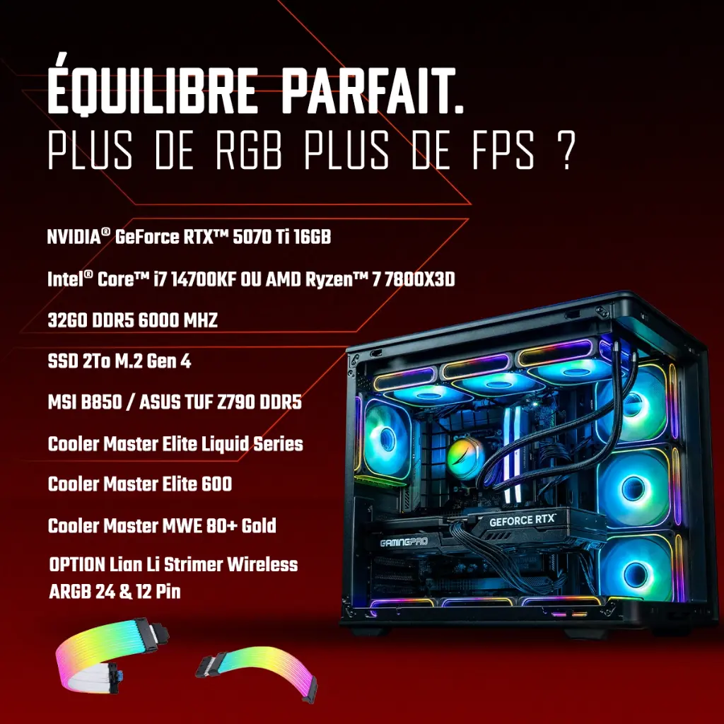 PC Rainbow GEFORCE RTX™ 5070 Ti 