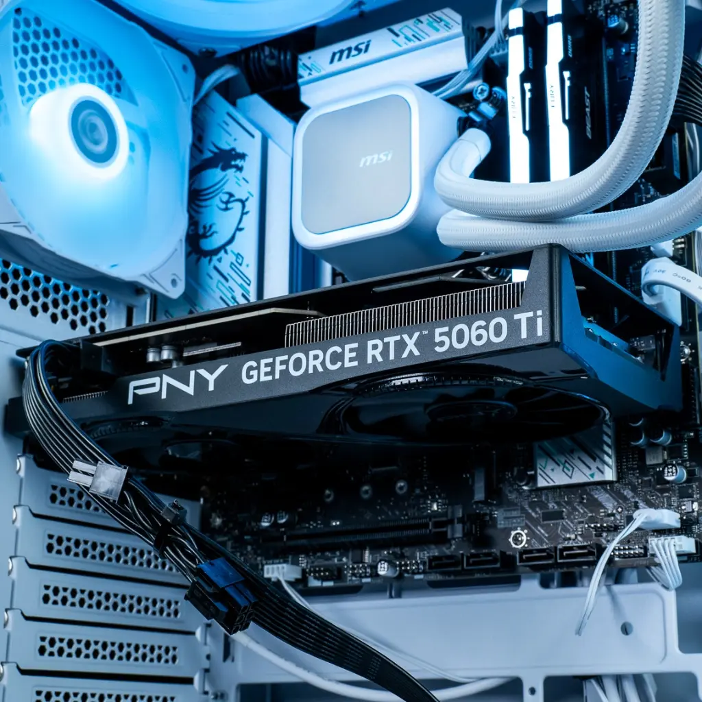 PC Rubis GeForce RTX™ 5060 Ti 16GB Powered by MSI