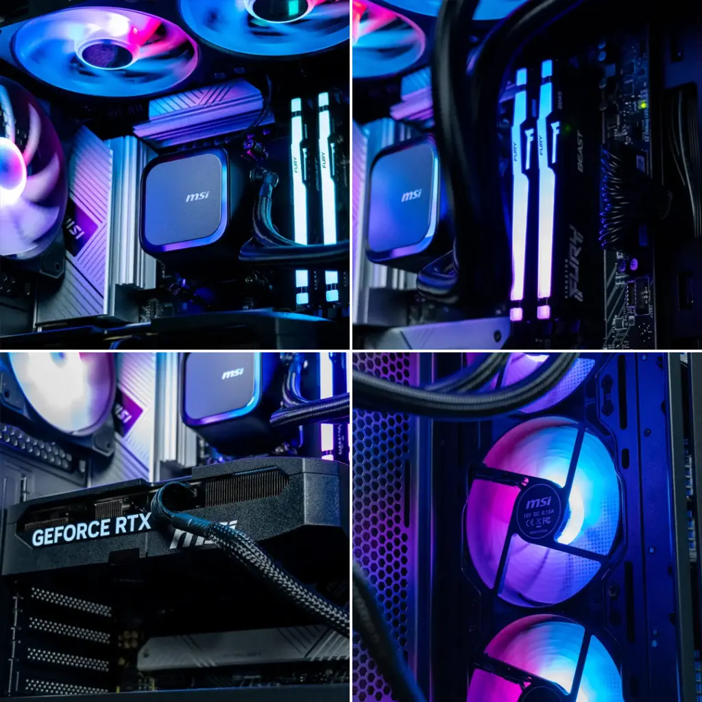 PC Rubis GeForce RTX™ 5060 Ti 16GB Powered by MSI