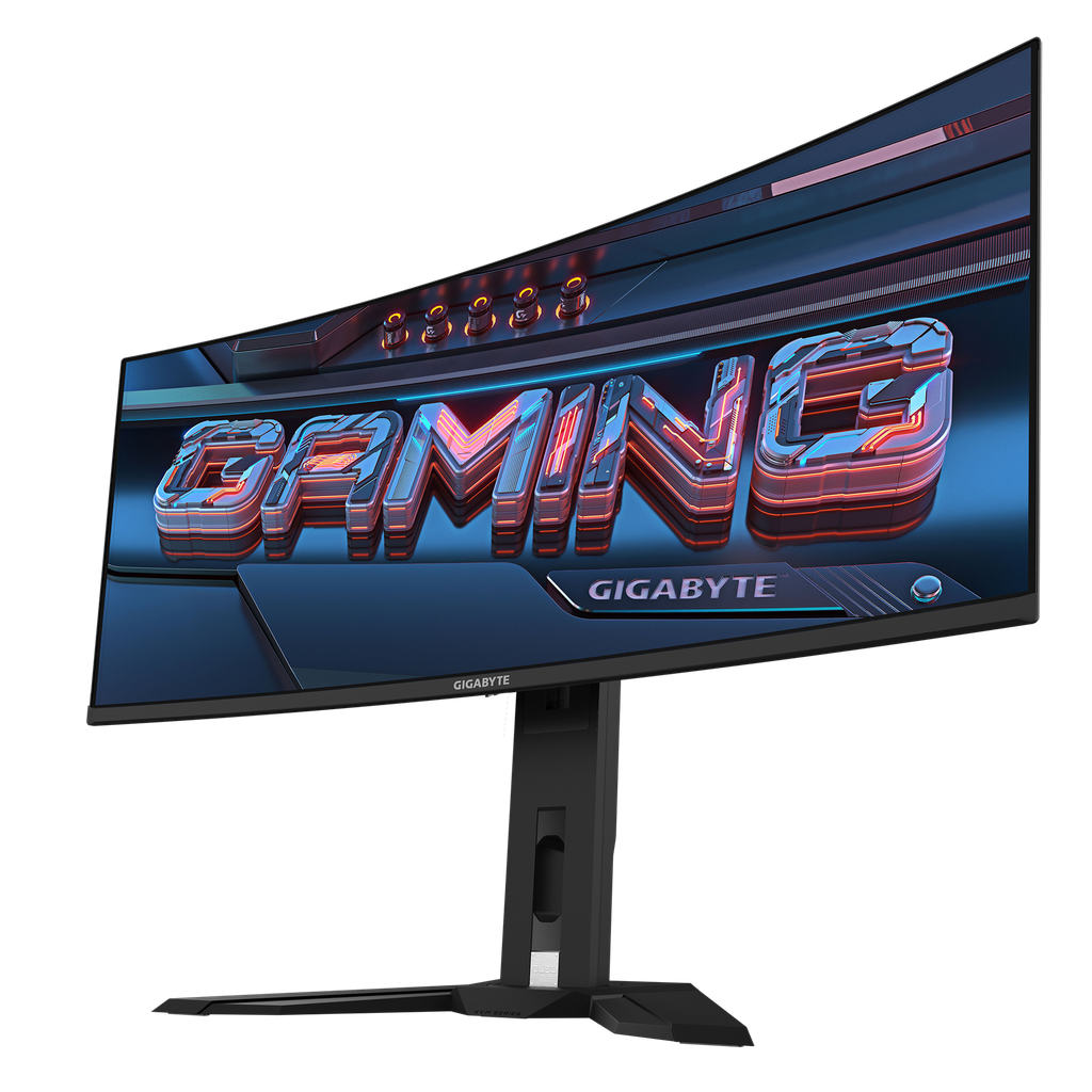 Écran PC gamer Gigabyte MO34WQC 34 pouces incurvé OLED WQHD 175Hz 0 03 ms ultra immersif gaming