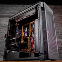 PC TITAN X double RTX 5090 watercooling custom boîtier grand tour RGB station IA et rendu 3D ultra performance