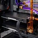 Double RTX 5090 Heatkiller watercooling custom PC TITAN X station IA et rendu 3D ultra haute performance