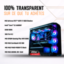 PC Diamant GeForce RTX™ 5070 Ti Powered by MSI