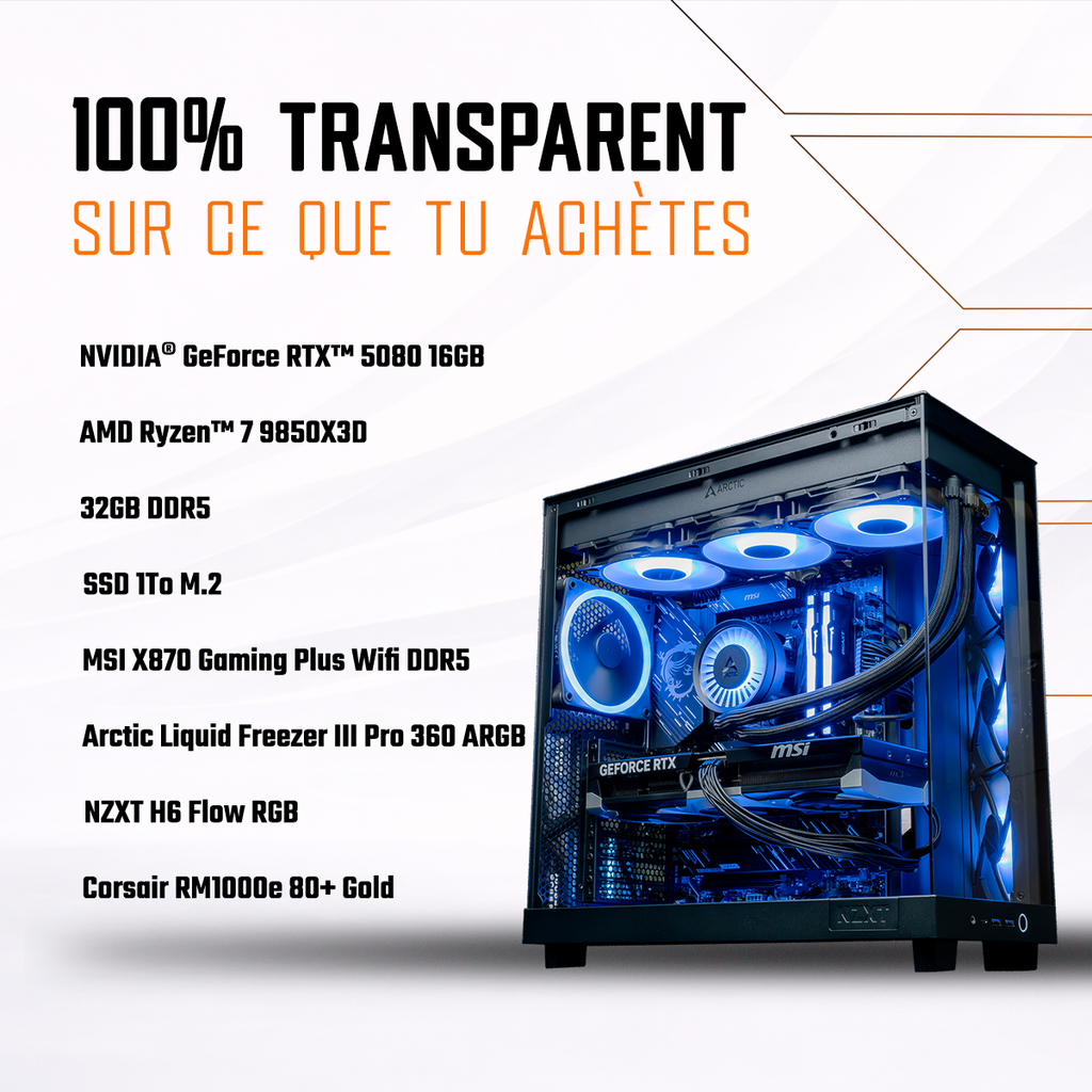PC Ascent X3D GEFORCE RTX™ 5080