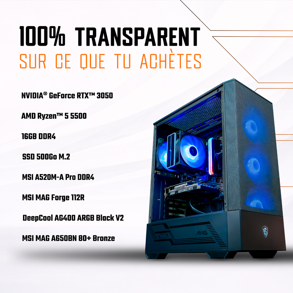 PC Zenith GeForce RTX™ 3050