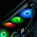 Visuel promotionnel du PC gamer Kraken : refroidissement NZXT Kraken Elite 360 RGB avec ventilateurs haute performance assurant un airflow optimal, pour maintenir des températures basses même en pleine charge