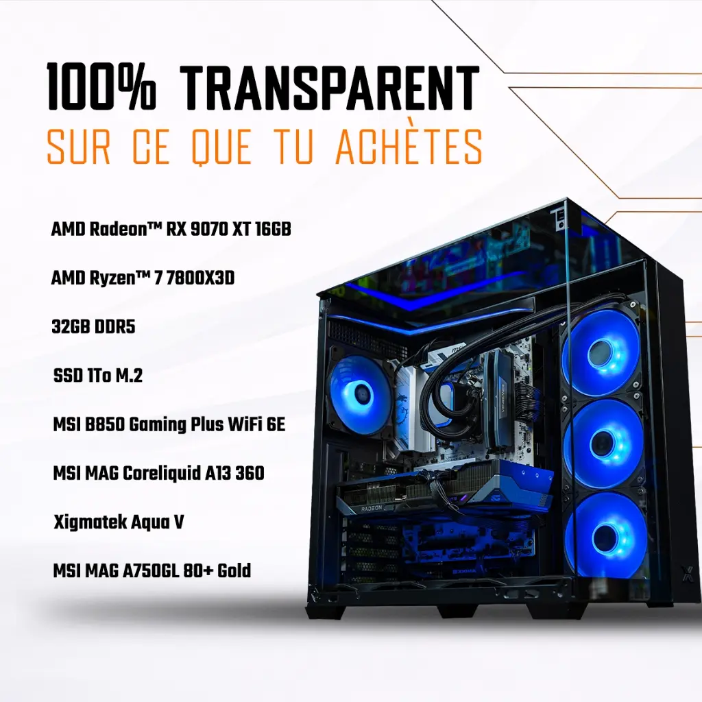 PC APEX RX 9070 XT