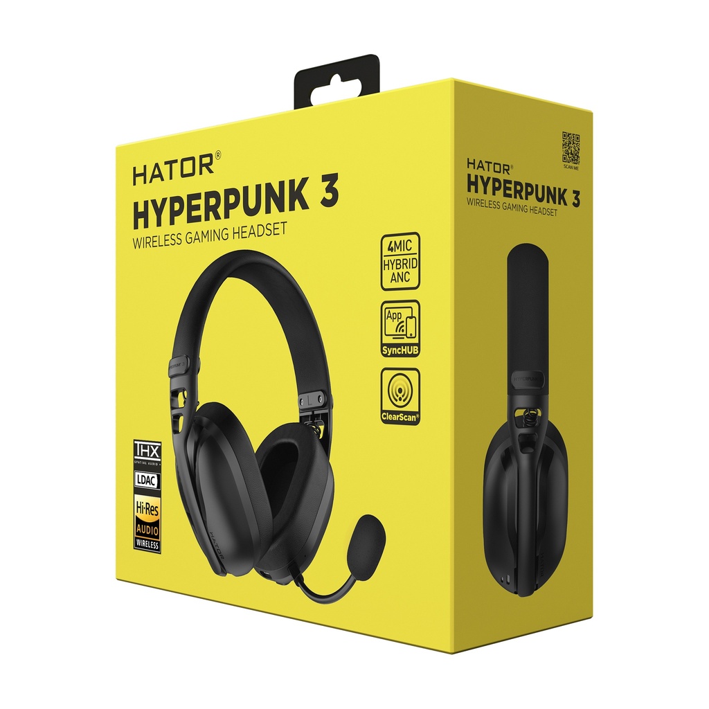 HATOR Hyperpunk 3 wireless - Black
