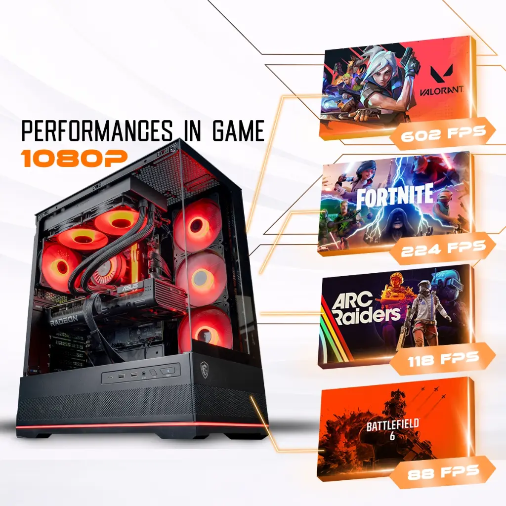 PC FRENCH Radeon™ RX 9070