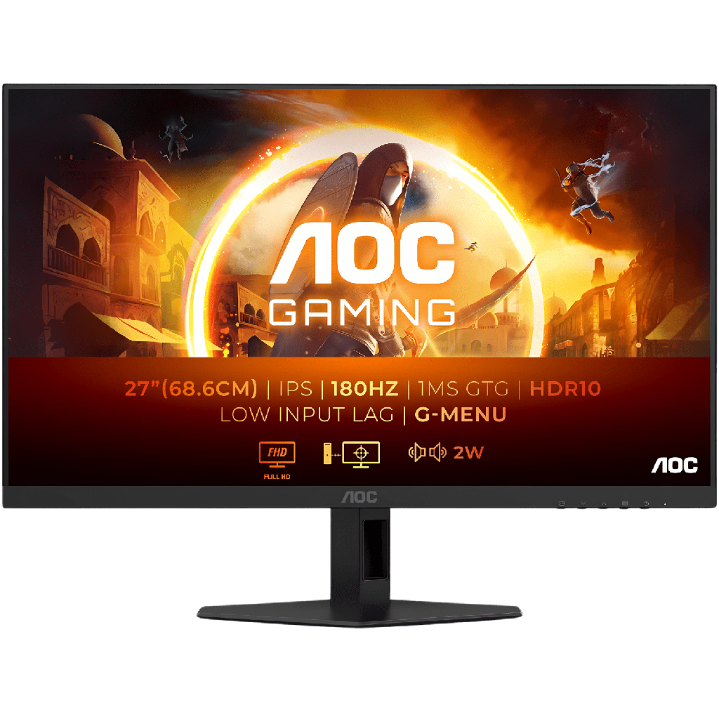 AOC 27" /180Hz /1080P /Fast IPS (27G4XE)