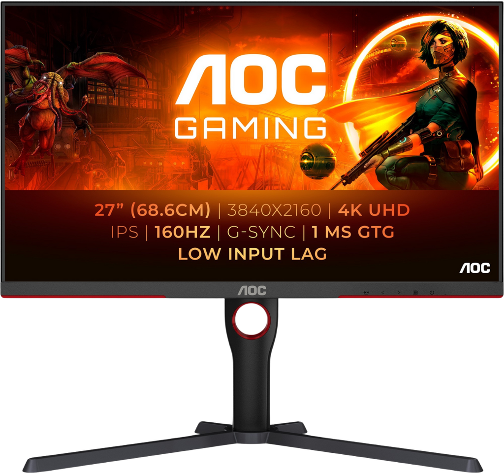 AOC 27" / 160Hz / UHD / IPS / Flat