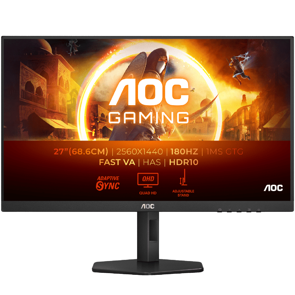 AOC 27" /180Hz /QHD /Fast VA /Flat 