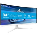 PHILIPS EVNIA 34" / 180Hz / UWQHD / Fast VA / Incurvé - Écran PC