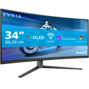 PHILIPS EVNIA 34" / 175Hz / WQHD / QD-Oled / Incurvé - Écran PC