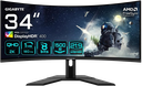 GIGABYTE 34" / 180Hz / WQHD / VA / Curved