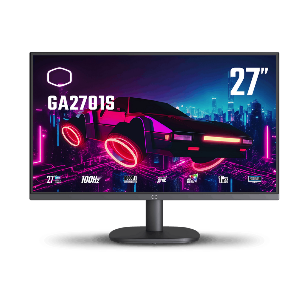 COOLER MASTER 27" / 100Hz / FHD / IPS / Plat - Écran PC