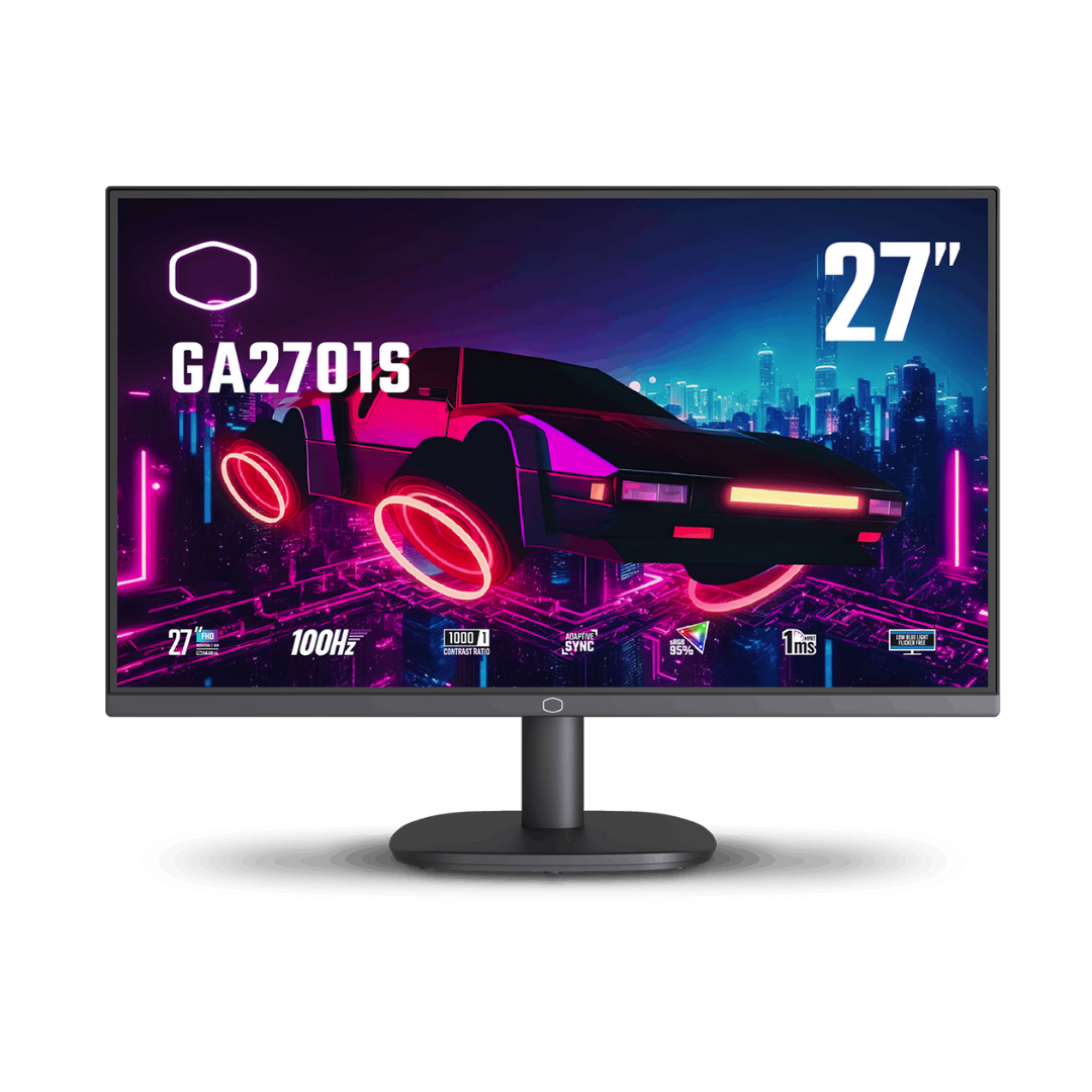 [CMI-GA2701S-EK] COOLER MASTER 27"" / 100Hz / FHD / IPS / Plat - Écran PC