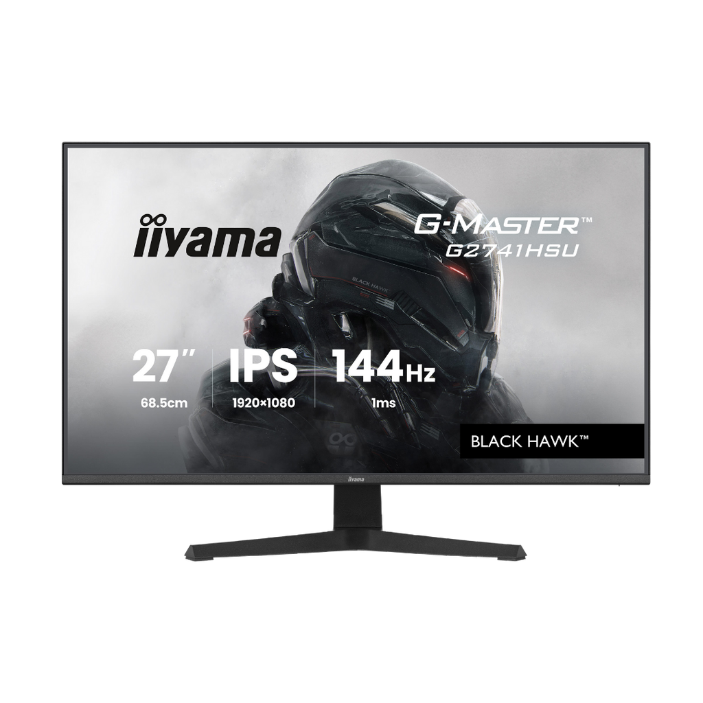 IIyama 27" / 144Hz / FHD / IPS / Plat - Écran PC