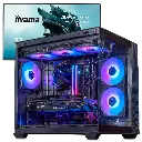 STARTER PACK FLOWUP – PC Aqua + IIyama 27" / 200Hz / WQHD / Fast IPS / Plat - Écran PC