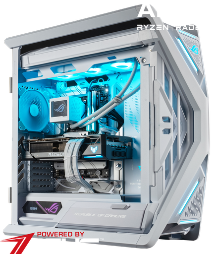 PC Dragon White RX 7900 XTX Powered by ASUS