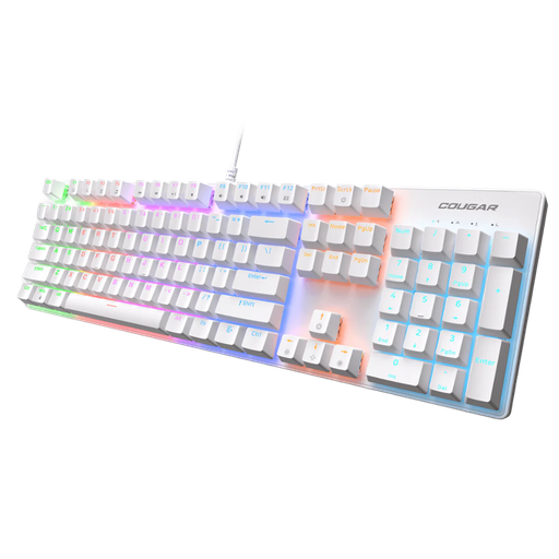 [37ULEM1MW.0002] COUGAR ULTIMUS EX Clavier mécanique White