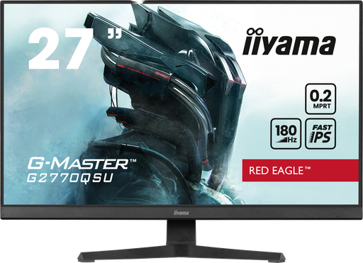 [G2770QSU-B6] IIYAMA 27" / 180Hz / QHD / Fast IPS / Flat
