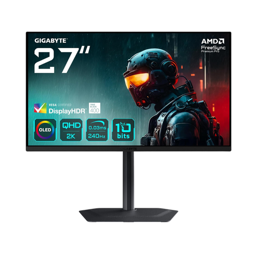 [MO27Q2] GIGABYTE 27" / 240Hz / QHD / OLED / Plat - Écran PC