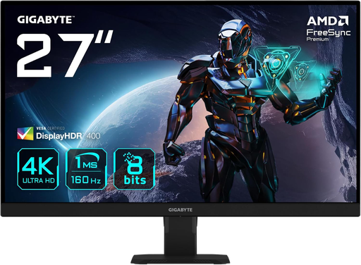 [GS27U] GIGABYTE 27" / 160Hz / UHD / SS IPS / Flat