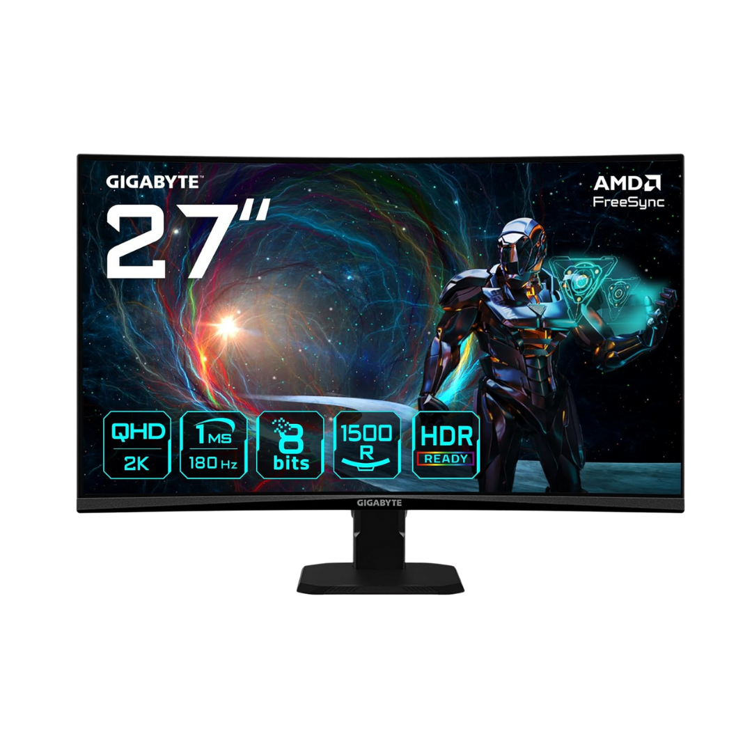 [GS27QCA] GIGABYTE 27"" / 180Hz / QHD / VA / Incurvé - Écran PC