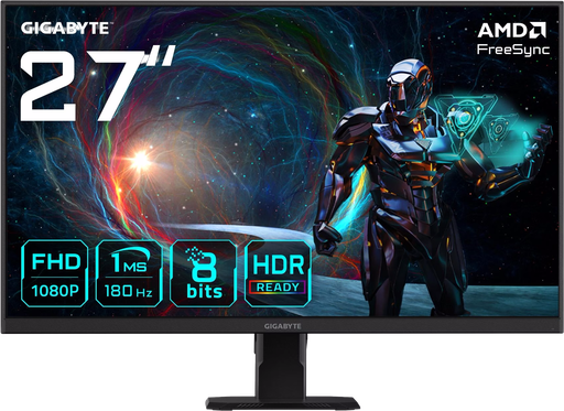 [GS27FA] GIGABYTE 27" / 180Hz / FHD / SS IPS / Flat