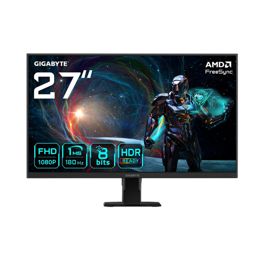 [GS27FA] GIGABYTE 27" / 180Hz / FHD / SS IPS / Plat - Écran PC