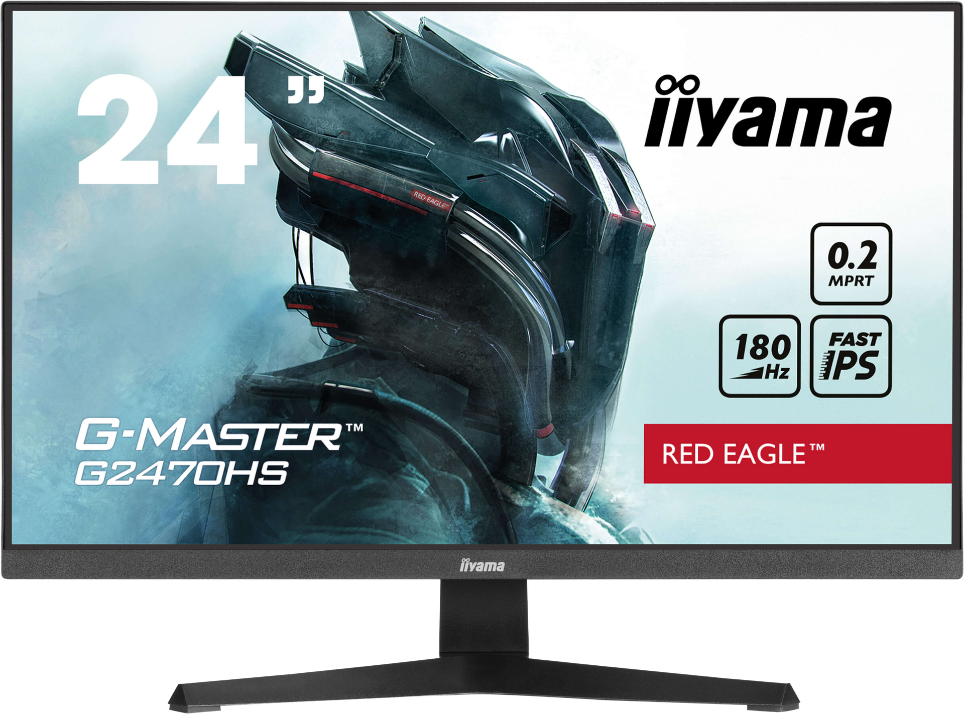 [G2470HS-B1] IIYAMA 24"" / 180Hz / FHD / Fast IPS / Flat - Écran PC