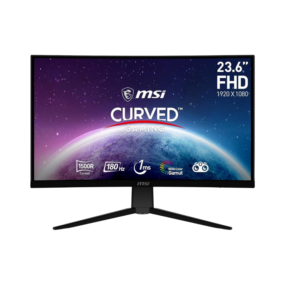 [9S6-3BA01T-076] MSI 24"" / 180Hz / FHD / VA / Incurvé - Écran PC